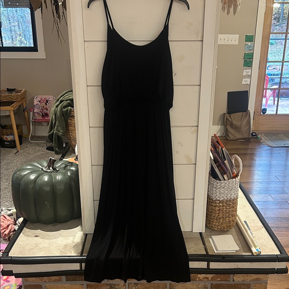 Olivia Rae Black Maxi Dress